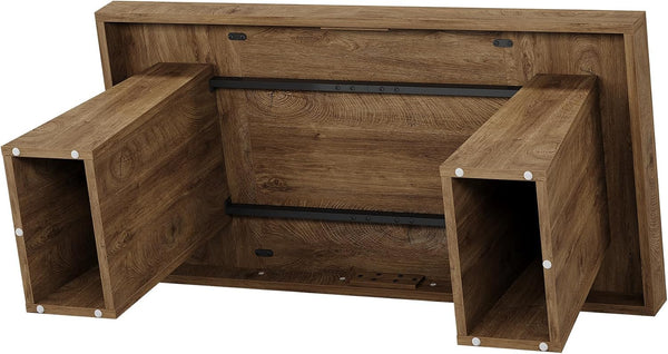 55-Inch Double Pedestal Executive Desk
