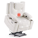 4-Motor Power Lift Recliner Chair with Massage & Heat