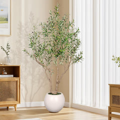 Artificial Olive Tree with Planter