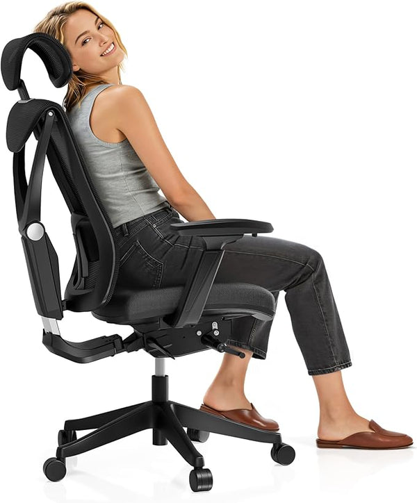 Ergonomic Mesh Office Chair with Lumbar Support
