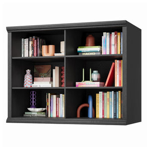 47.2" Wide 3-Tier Bookcase with Anti-Tip Kit