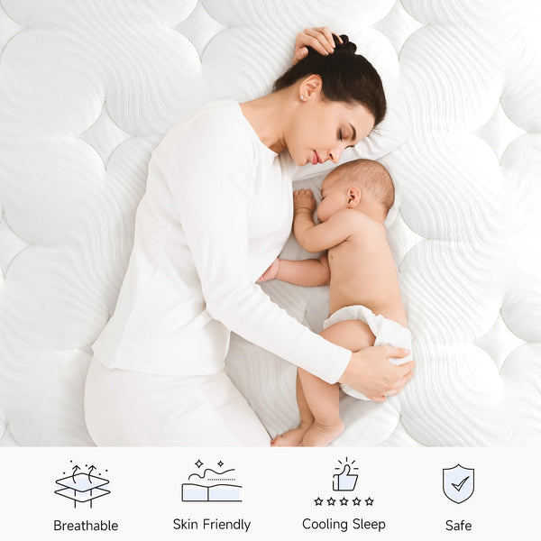 Hybrid Innerspring Mattress in a Box – Twin, Full, Queen, Twin XL