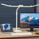 LED Desk Lamp – Triple Light Bar, Gooseneck, Dimmable, CRI 90+