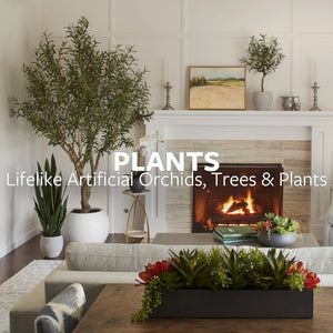 Faux Succulent Arrangement with Planter Pot