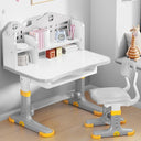 Height Adjustable Kids Desk and Chair Set