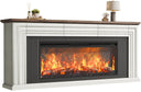 70" Fireplace TV Stand with 42" Electric Fireplace & 3 Drawers