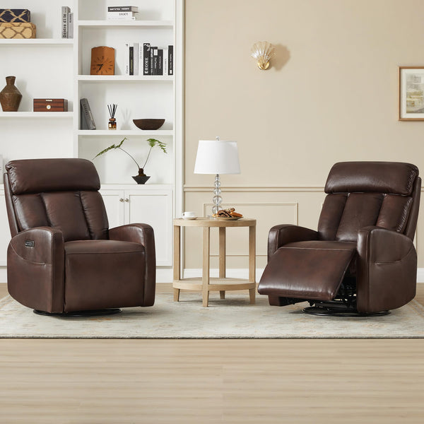 Power Swivel Recliner Chair with Triple Motor