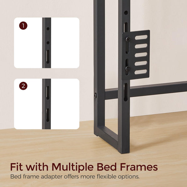 Queen/King Headboard with Storage & Power Strips