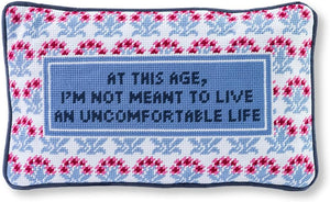 Needlepoint Decorative Throw Pillow
