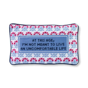 Needlepoint Decorative Throw Pillow