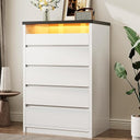 5-Drawer Dresser with LED Light