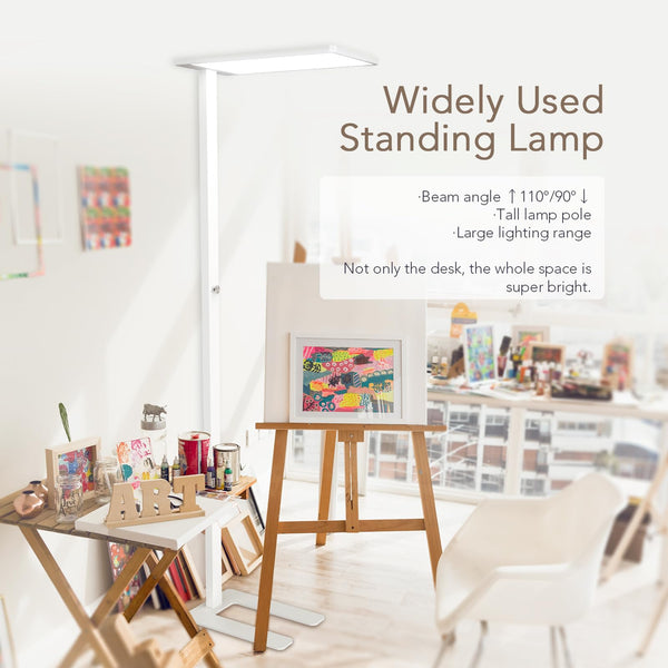 120W LED Floor Lamp – Full Spectrum Reading Light