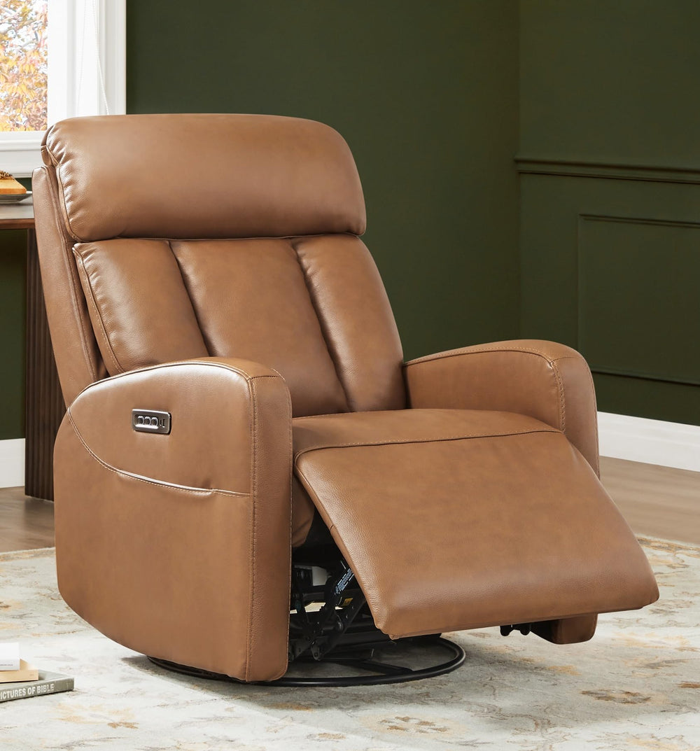 Power Swivel Recliner Chair with Triple Motor & USB Charging