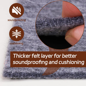 Non-Slip Felt Rug Pad for Hardwood & All Floor Types