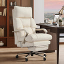 160° Reclining Executive Office Chair with Footrest & Adjustable Seat Depth