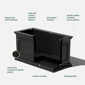 Large Rectangular Outdoor Planter Box