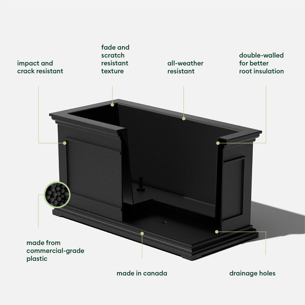Large Rectangular Outdoor Planter Box