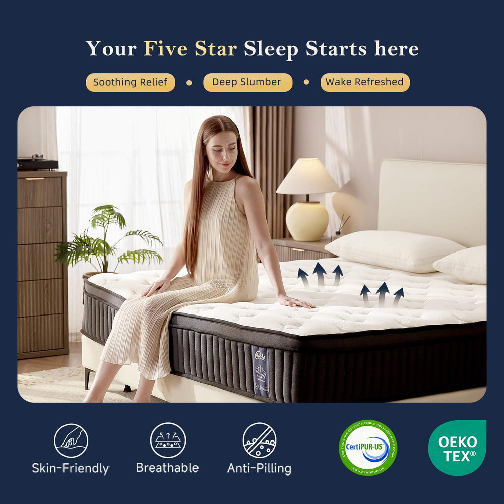 Hybrid Pocket Spring Memory Foam Mattress