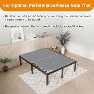 Bunkie Board with Anti-Slip Base – King, Full & Twin Sizes