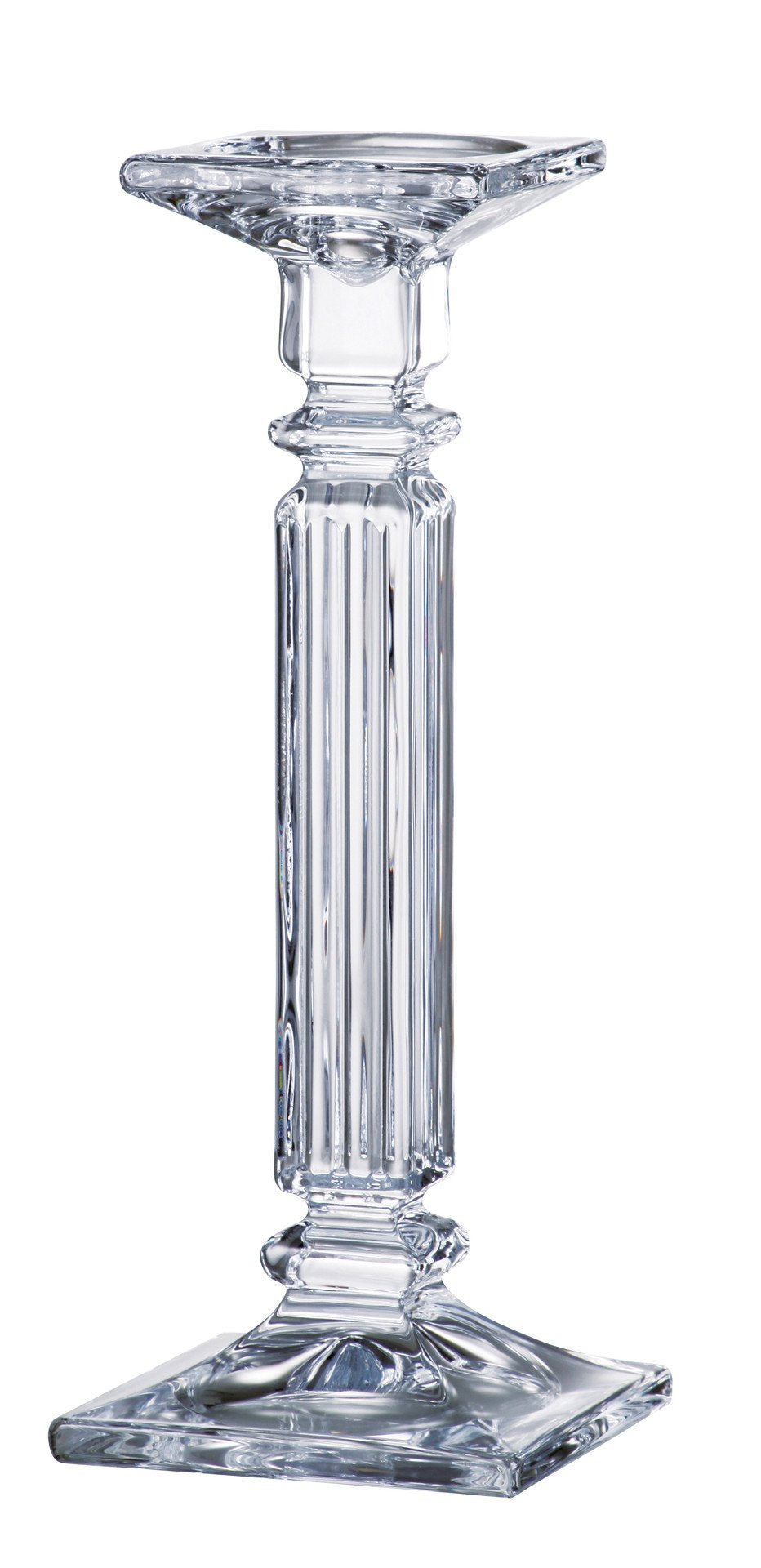Crystal Glass Candlestick Holder – 12" Taper, Votive & Pillar