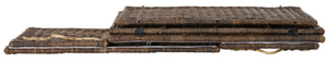 Hand-Woven Wicker Storage Trunk 46"