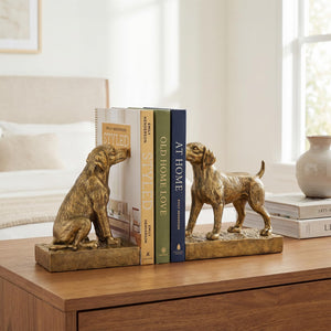 Labrador Dog Bookends Set of 2