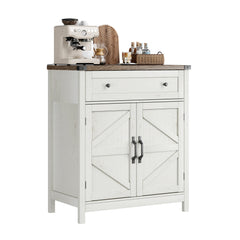 Farmhouse Buffet Sideboard Cabinet with Drawer