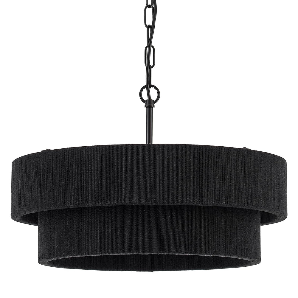 Woven Rattan Boho Chandelier Pendant Light – 6-Light Dimmable, Adjustable, UL Listed
