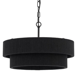 Woven Rattan Boho Chandelier Pendant Light – 6-Light Dimmable, Adjustable, UL Listed
