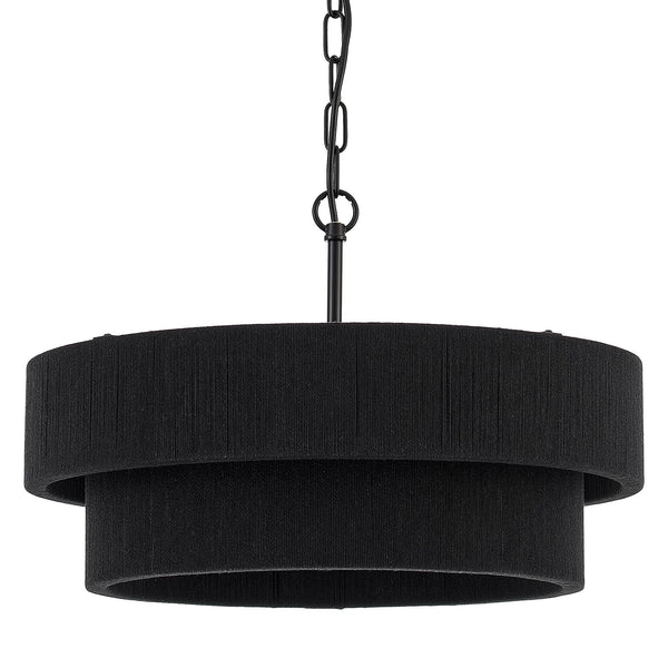 Woven Rattan Boho Chandelier Pendant Light – 6-Light Dimmable, Adjustable, UL Listed