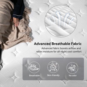 King Hybrid Mattress – Memory Foam & Pocket Springs