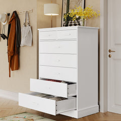 7-Drawer Dresser Chest of Drawers for Bedroom