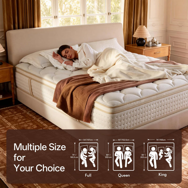 12-Inch King Hybrid Mattress – Medium Firm