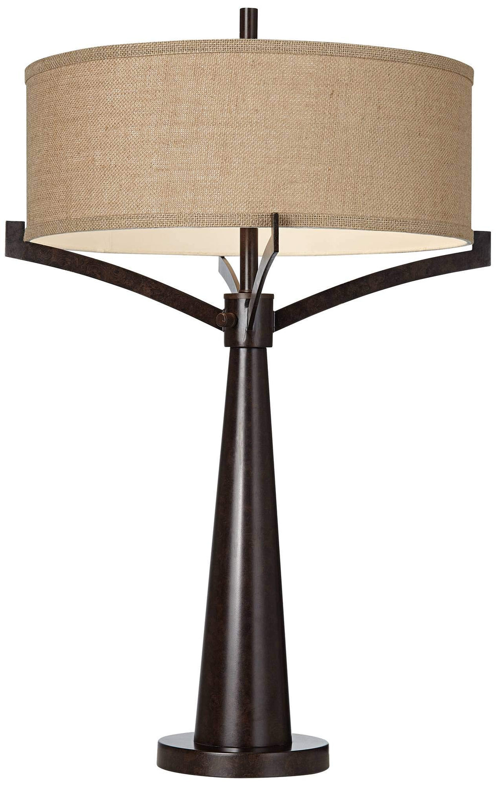 Industrial Bronze Table Lamps – Set of 2