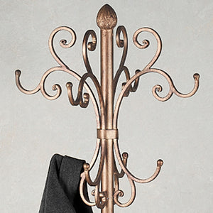 Metal Coat and Hat Rack Stand with Umbrella Basket