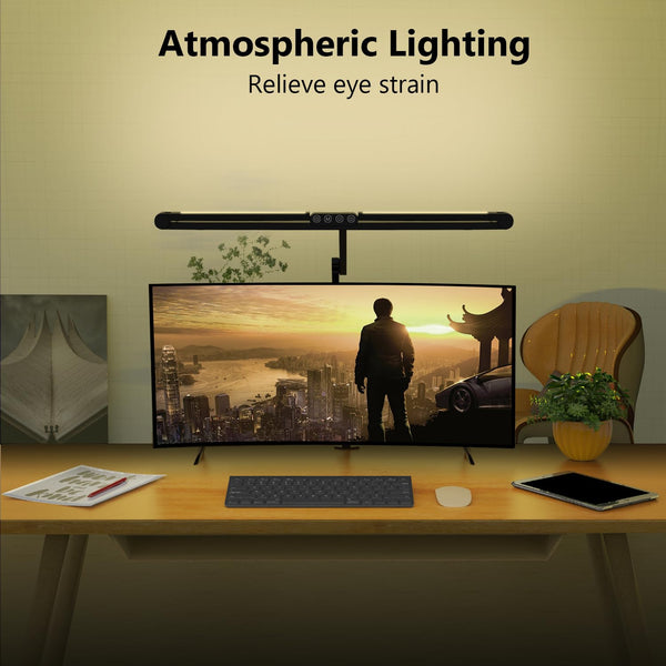 LED Desk Lamp with Clamp – 47-Inch Adjustable Architect Light