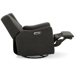 Power Recliner Swivel Glider with USB Charging – Stain-Resistant Fabric