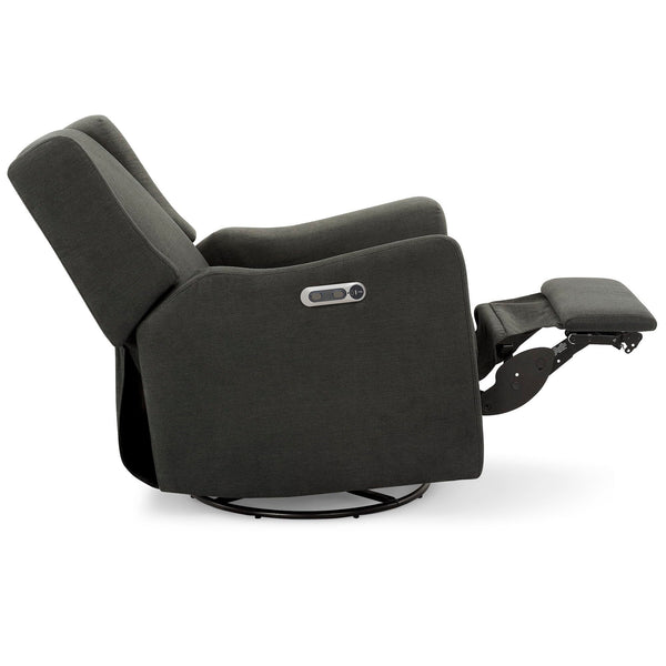 Power Recliner Swivel Glider with USB Charging – Stain-Resistant Fabric