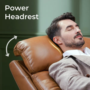Power Swivel Recliner Chair with Triple Motor & USB Charging