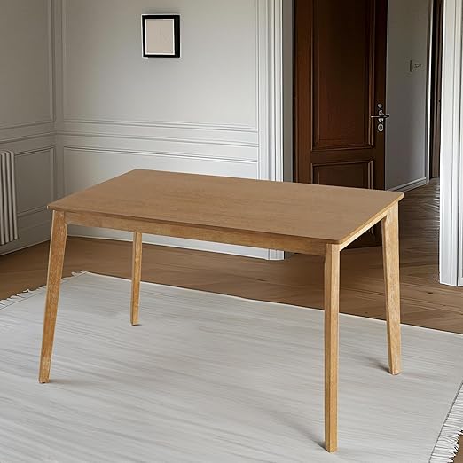 Farmhouse Dining Table Set with Chairs and Bench