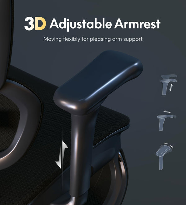 Ergonomic Mesh Office & Gaming Chair with Lumbar Support