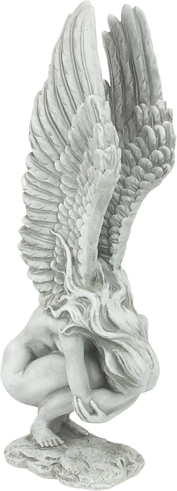 Ascending Angel Garden Statue – Resin Outdoor & Indoor Sculpture