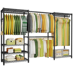 Freestanding Expandable Closet Garment Rack