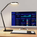 LED Swing Arm Desk Lamp with Dimmer & Timer