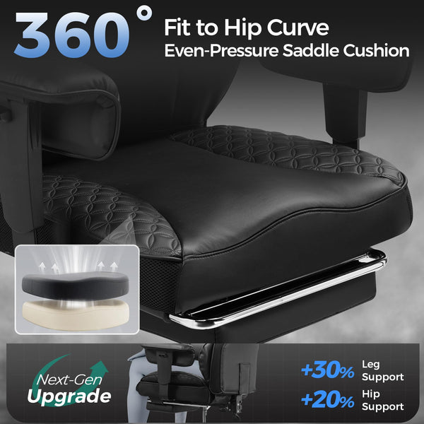 Big & Tall High-Back Ergonomic Office Chair 400 lbs