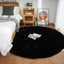 Faux Fur Area Rug 4x6 – Fluffy Shag Carpet for Bedroom & Living Room