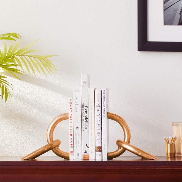 Goldie Locks Decorative Bookends – Gold