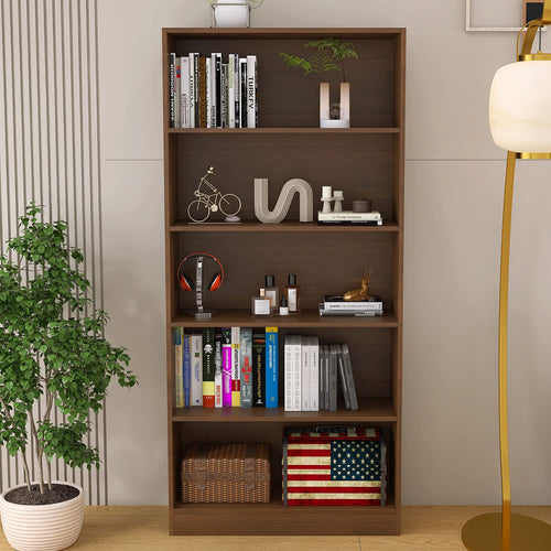 5-Shelf Freestanding Bookcase