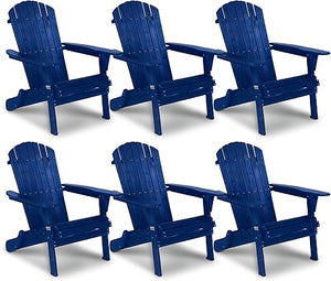 Folding Adirondack Chair – Solid Fir Wood, Outdoor