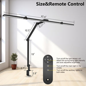 36W LED Architect Desk Lamp with Clamp